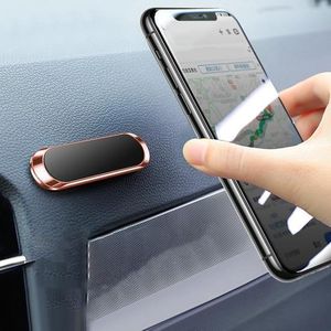 Universal Support Magnétique Voiture Téléphone – Aimant Puissant – Rotation 360° – Tableau de Bord – Universel iPhone Samsung Huawei-Doré