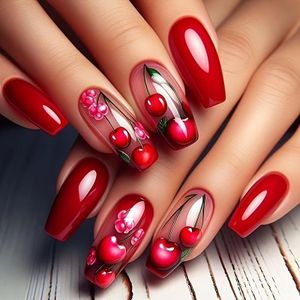 Lot de 24 Faux Ongles Roses et Noirs en Forme Amande Effilée – Longs, Brillants, Motif Léopard Y2K et Nail Art Tendance