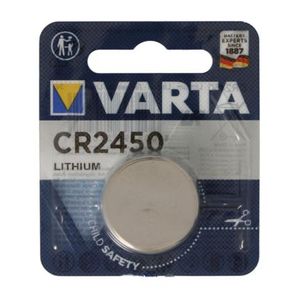 Pile bouton  CR2450 3V lithium