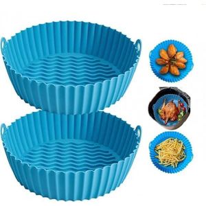 Moule en silicone pour friteuse à air compatible four et micro-ondes couleur aléatoire