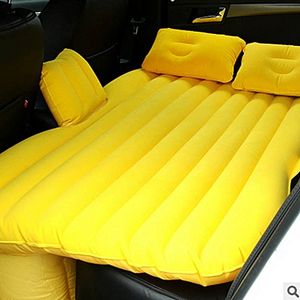 Generic Matelas Gonflable Voiture Lit Air Pliant Pour Voiture Sièges D'auto  Beige Voyage Camping KIT Avec Pompe à Air + Oreillers - Prix pas cher