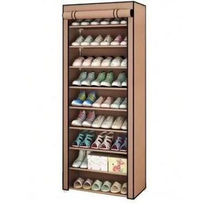 Armoire à Chaussures Pliable – Rangement Pratique avec Housse de Protection (multicouleur aléatoire)