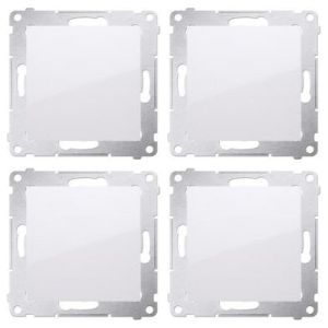SIMON Obturateur blanc 54 - Lot de 4