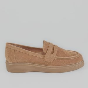 MaChaussure Losy – Derbies Femmes en Kaki