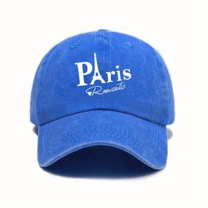 Casquette de baseball rétro imprimée avec un design vieilli, essentielle pour les sorties urbaines, un accessoire unisexe qui fait la mode