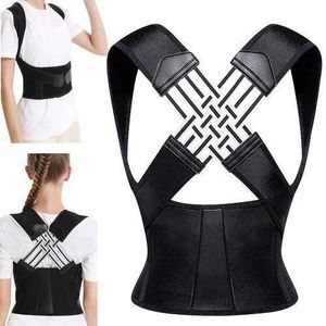 Home Attelle de posture dorsale pour femmes – Ceinture de soutien respirante réglable pour dos et épaules (étudiants et enfants)