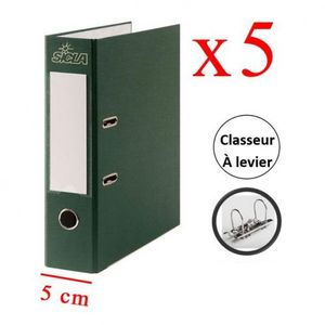 Selecta 1 paquet Feuilles Simples Perforés DE CLASSEUR 60g A4