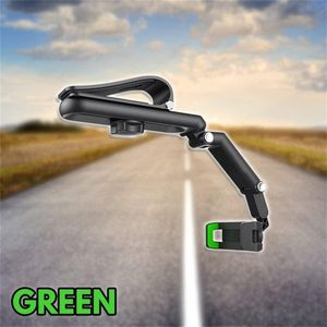 حامل هاتف سيارة عالمي مع ذراع قابل للتعديل ودوران 360 درجة - تركيب سهل مع مشبك مرآة الرؤية