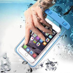 Pochette Étanche Téléphone Universelle IPX8 – Coque/Housse/Étui Waterproof PVC Transparent – Compatible iPhone, Samsung, Huawei ect Jusqu’à 7 Pouces – Imperméable Mer, Plage, Piscine, Bain, Natation, Sports, Randonnée – Écran Tactile Compatible