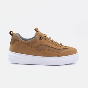 D'Urbano Velluto 090 : Espadrille en Cuir Nubuck Tabac