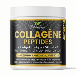 Herboteca Collagène Peptides + Acide Hyaluronique + Vitamine C 200g