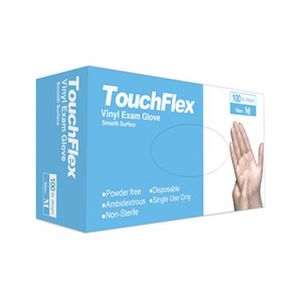 TouchFlex Gants Nitrile pour la restauration Noir 100/boite, sans