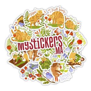 Pack de 20 stickers Printemps HD UV