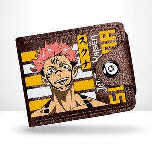 BENYAHYA STORE محفظة أنمي سوكونا اليابان جوجوتسو كايسن جلد صناعي حامل بطاقات مانغا