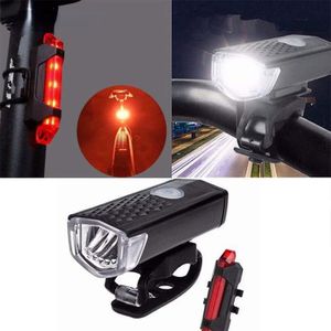 Bicycle Front Light USB Rechargeable MTB Road Mountain Bike Headlight Cycling Flashlight Bike Lantern Lamp Bicycle Accessories