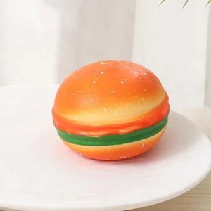 Jouet Sensoriel Squishy  Le Macaron Burger Anti-Stress