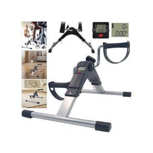 Mini vélo d’exercice pédalier Portable avec Écran LCD, pour les bras et les jambes
