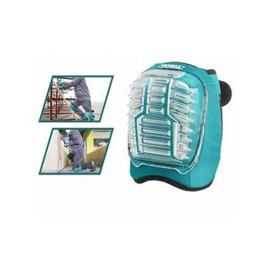 TOTAL Genouillères de Protection Professionnelles - Coque PVC et Mousse Confort