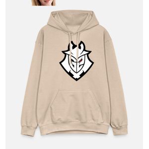 G2 Esports Logo Noir Lignes Sweat à capuche Hoodies
