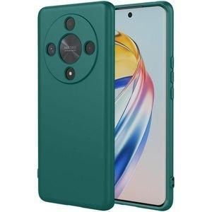 Case Coque Souple Liquid Silicone vert pour Honor x9b 5G