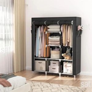 Armoire de Rangement Pliable en Tissu – Dressing Multifonction