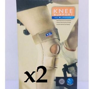 YC دعم الركبة الطبي من واي سي ، وسادات الركبة ، وضمادات الأمان ، للكرة الطائرة وكرة السلة ، الاتجاه 2021