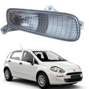 TYC Clignotant Parechoc Avant Droit en BLANC Pour Fiat Punto Evo 2009+