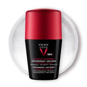 Vichy Homme Déodorant Clinical Control 96H Tous Types De Peau 50Ml