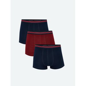 Lc Waikiki Classic Fit Stretch Cotton Men's Boxer Briefs, Set Of Three