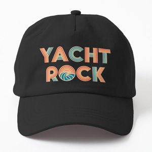 Logo Yacht Rock casquette noire personnalisé