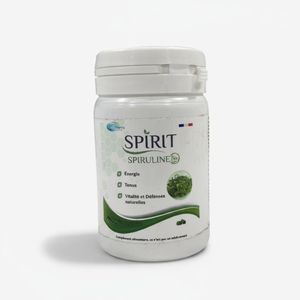 AB Spirit Spiruline Bio pour Énergie, Tonus et Défenses Naturelles, 240 Comprimés
