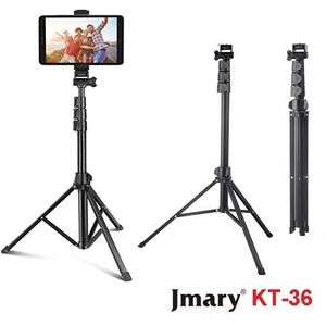 Jmary Trépied Monopode Aluminium H 169 cm pour Appareil Photo et Téléphone  à prix pas cher