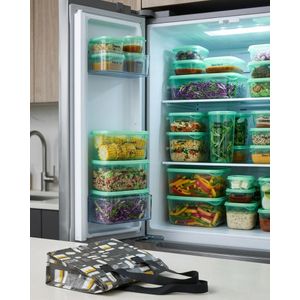 17 Boîtes de Conservation Hermétiques + Sac Isotherme Offert !