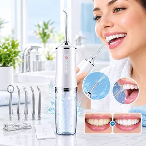 Dentaire Portable Sans Fil Irrigateur Oral Nettoyage 3 Modes, Nettoyant Dentaire