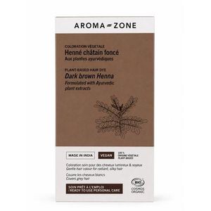 aromazone AROMA ZONE Henné Châtain foncé BIO - coloration végétale