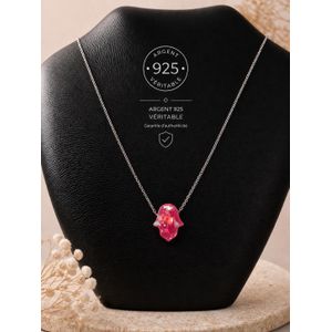 Collier Femme Main de Fatma Argent 925 – Pendentif main khmissa 