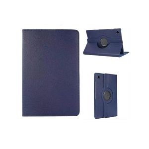 Coque en cuir rotatif à 360 degrés pour tablette Samsung Galaxy Tab A11+ SM-X230/SM-X236 (bleu)