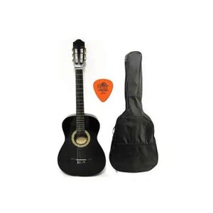 Santari Pack Guitare Classique 4/4 Santari (avec pochette et médiateur)