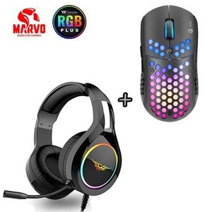 Pack Clavier Gamer Mécanique KG945 MARVO PRO et Souris Gamer Optical MARVO  PRO G945