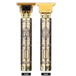Vintage Tondeuse à Cheveux électrique tondeuse Barbe sans fil  gold T9