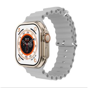 Plustar Montre Connectée Sport Intelligente - Smartwatch Ultra avec Suivi Santé & Activité Physique, Bracelet Silicone Noir