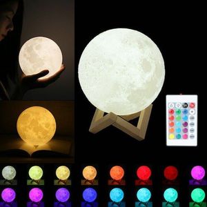 LED Night Light 3D Bureau sable mouvant multicolore