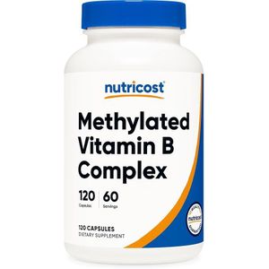 Nutricost  Complexe de vitamines B méthylées 120 capsules