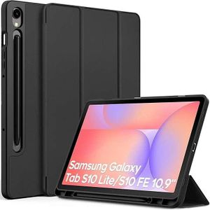 Pochette Cover pour  Samsung Galaxy Tab S10 Lite 10,9 Pouces 2025 / S10 FE 10,9 2025 / S9 FE 10,9 / S9 11 Pouces 2023 Noir 