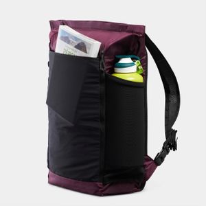 Sac Fourre-Tout Compact 2-en-1 - Violet & Noir - 15L - Polyvalent Voyage & Quotidien
