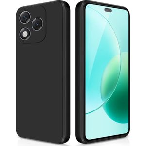 Coque en silicone noir pour Honor 400 lite 5g– Housse de protection souple, antichoc et anti-rayures, design élégant et ajusté