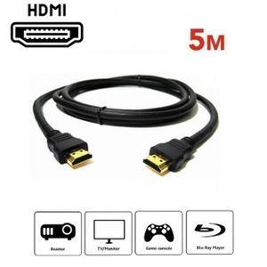 CABLE SOLUTION Câble HDMI 10m 4K HDTV Premium Haute Vitesse 2.0 à prix pas  cher