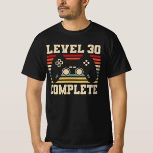 Level 30 Complete 30th Birthday Video Gamer T-Shirt unique design - t shirt tres bon qualite