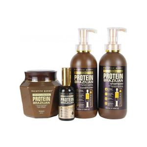 BRAZILIAN SECRETS HAIR Partagez ce produit    keratine queen Protein brazilian Pack de Shampoing + Conditionner + Masque + Huile