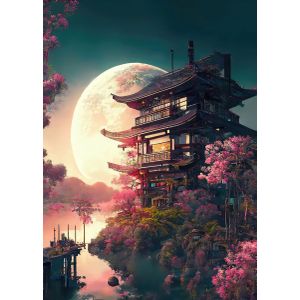 Japan on another planet  Style 56 Poster Chambre Haute Qualité